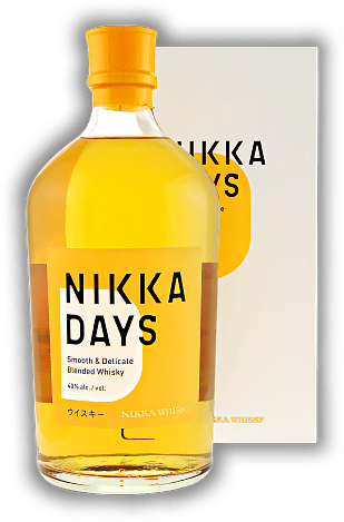 Nikka Days Blended Whisky Nikka Days Blended Whisky Geschmeidig und zart.  0,7	 Liter - Vol 40%