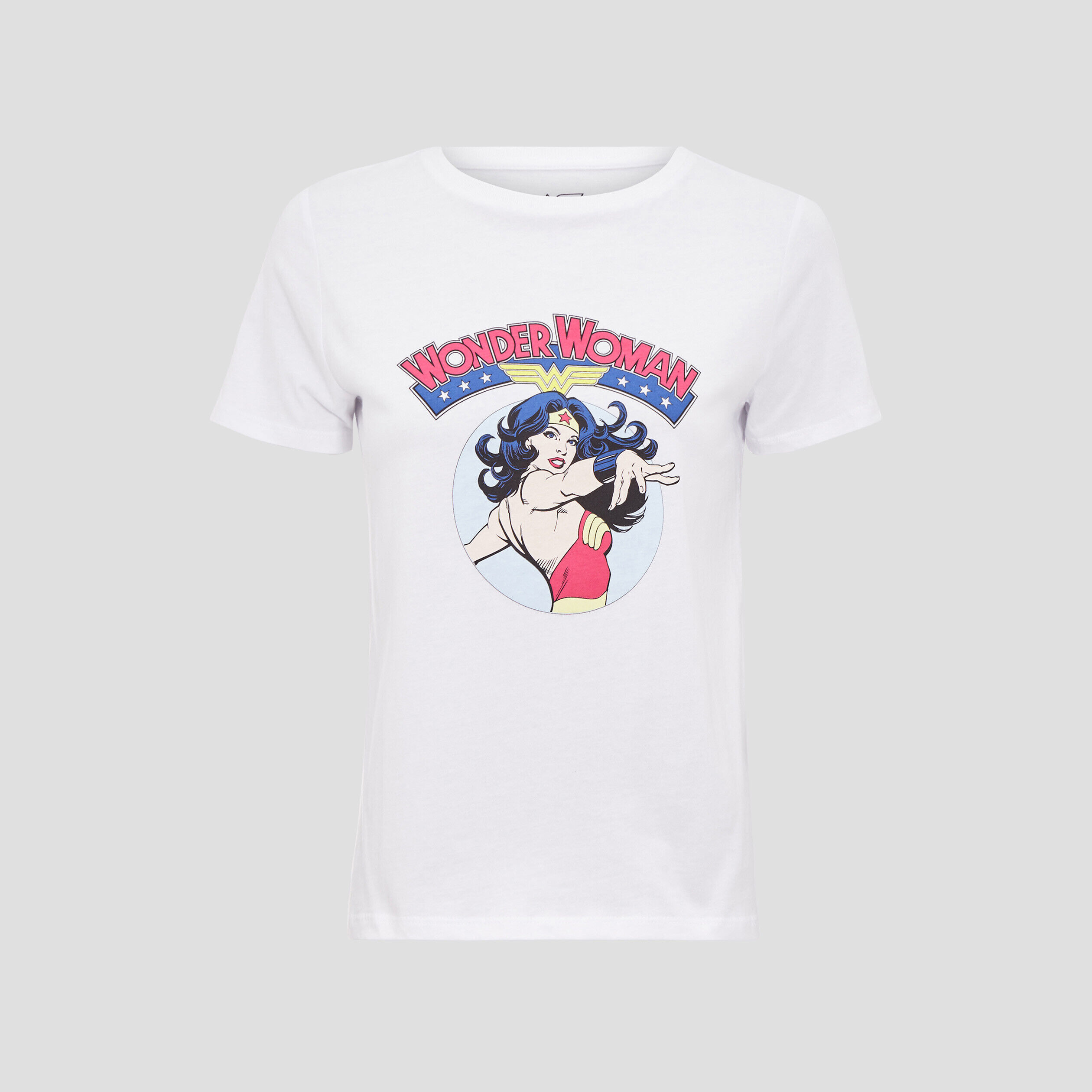 T-shirt Wonder Woman ecru femme | Cache Cache