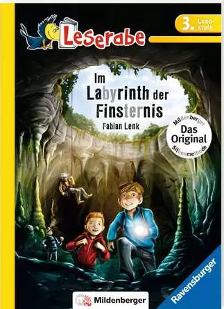 Leserabe mit Mildenberger Silbenmethode: Im Labyrinth der Finsternis