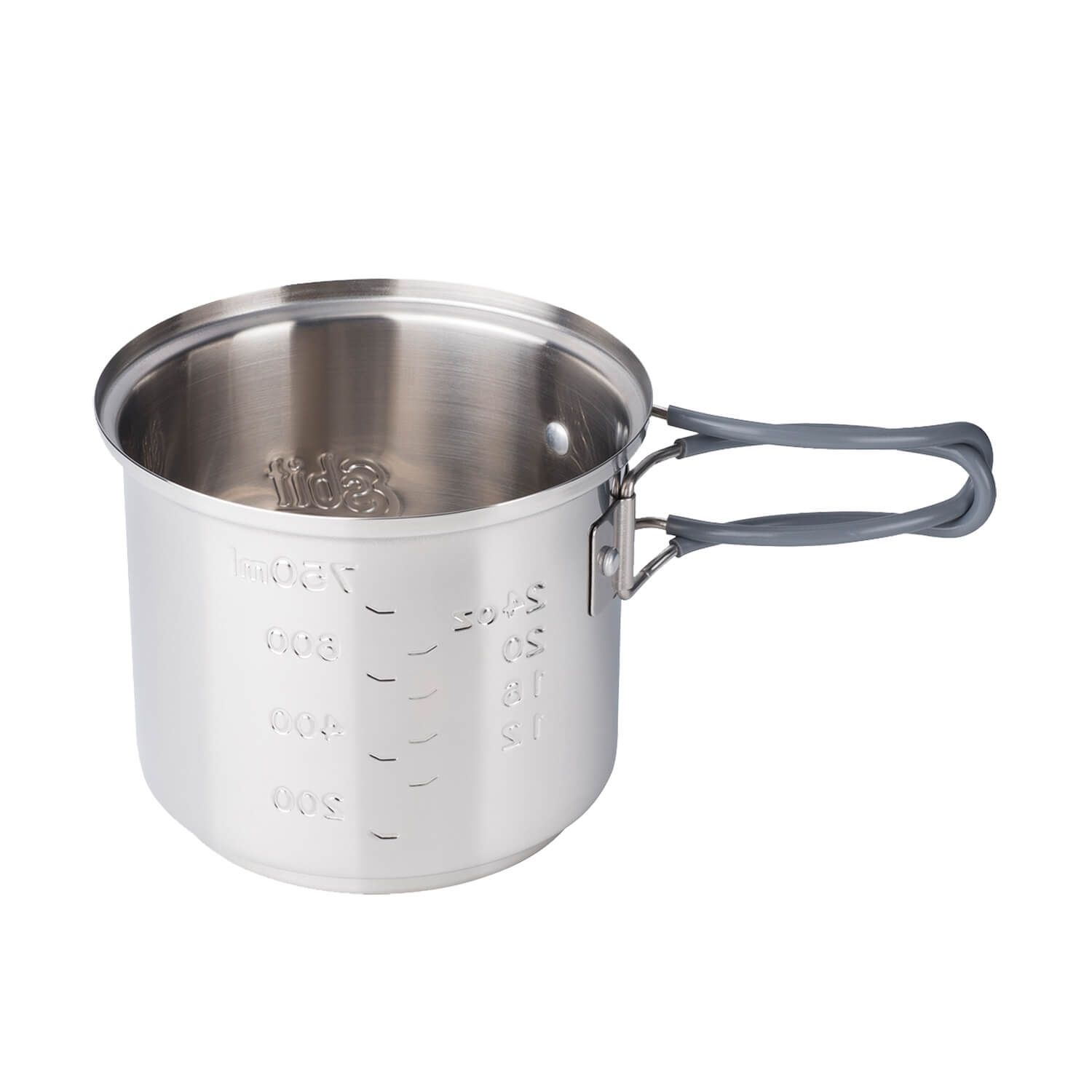 Spiritus-Kochset Edelstahl 985 ml