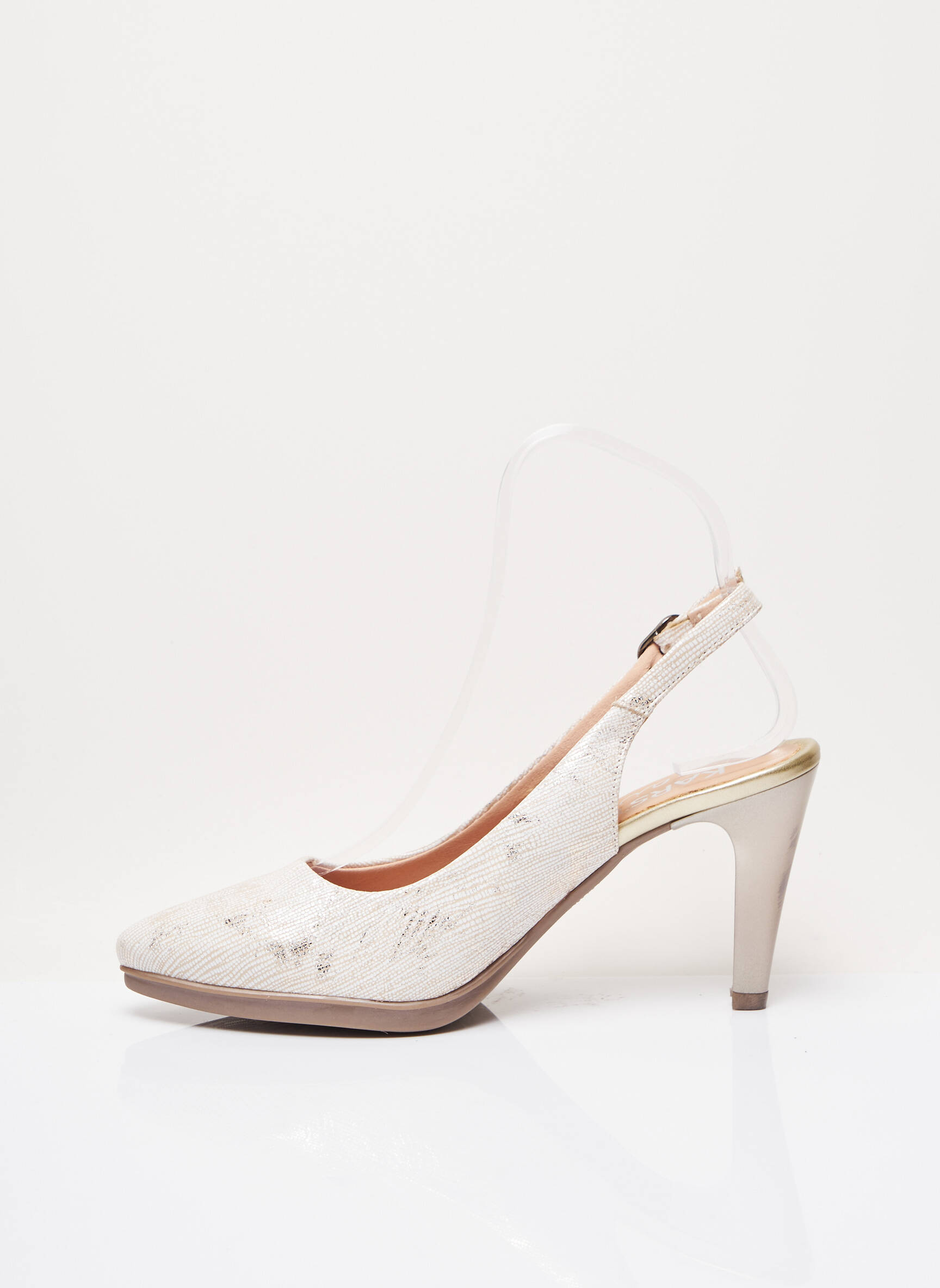 Karston Sandales Nu Pieds Femme couleur beige