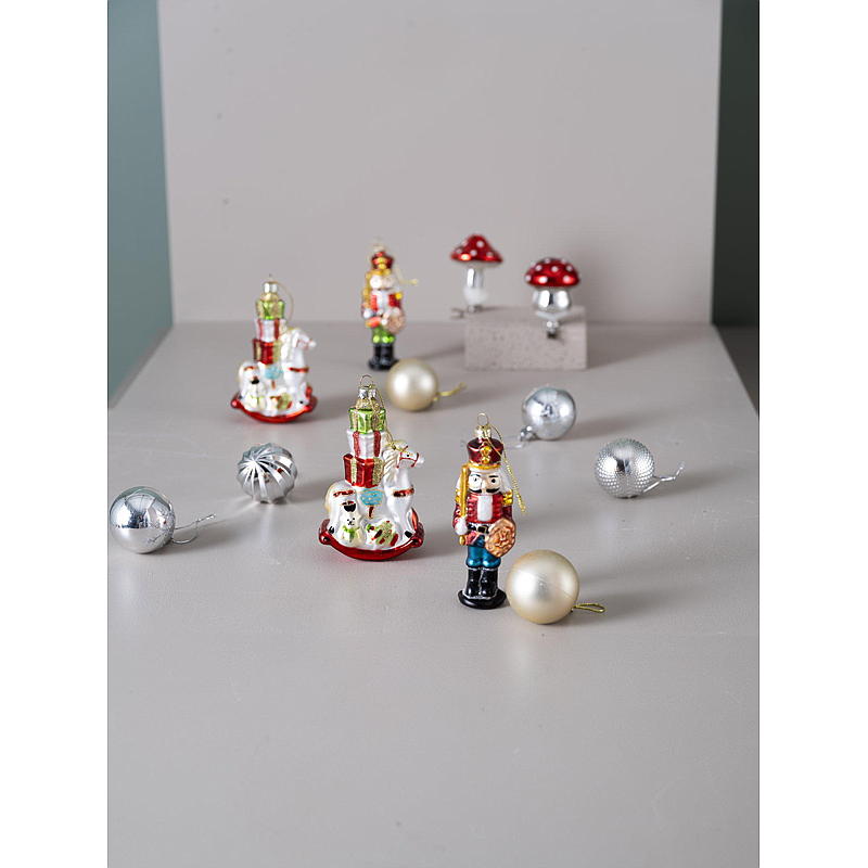 Home Julekule 2-pk sopp m/klype