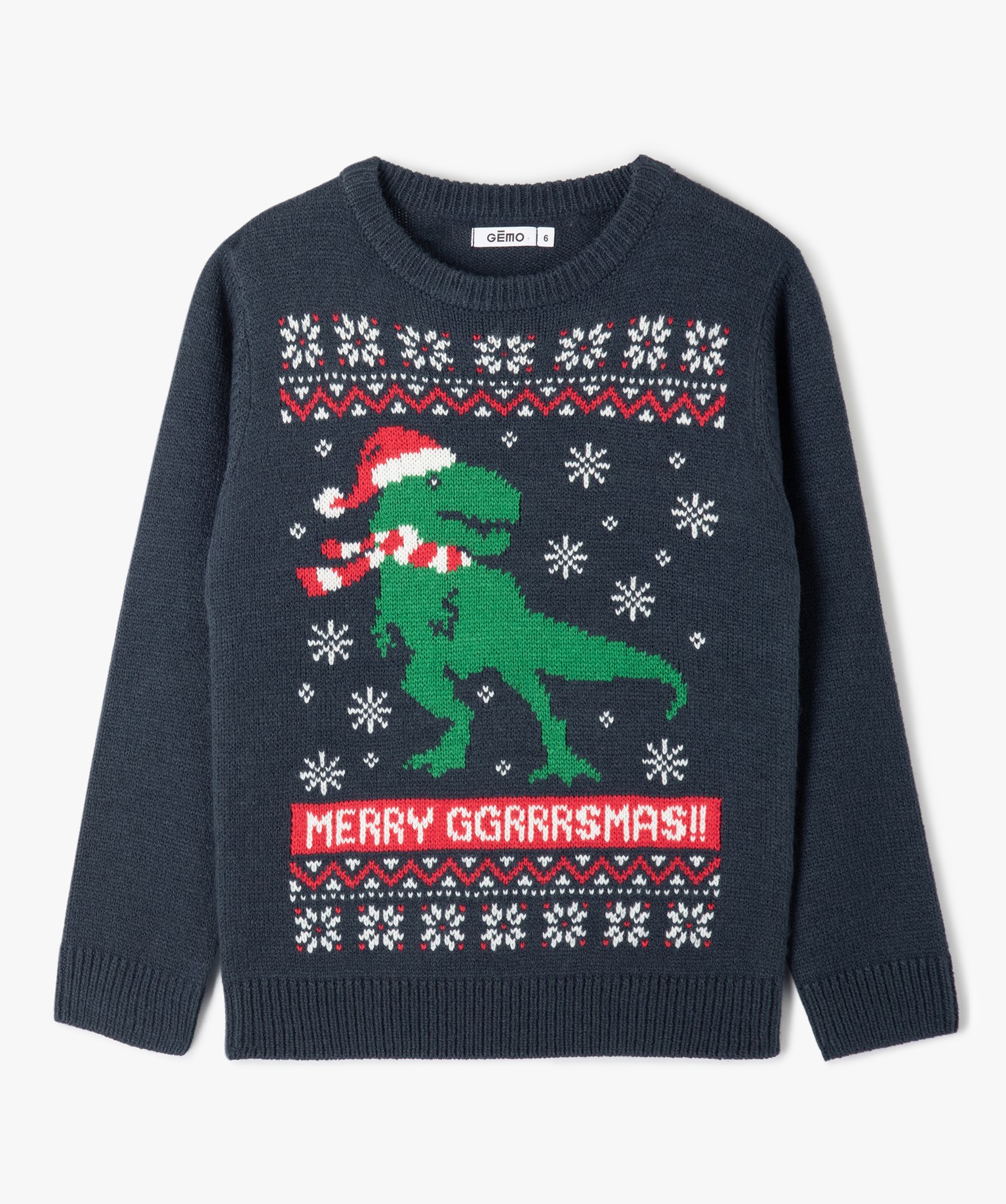 Pull de Nol Garçon motif dinosaure marine | GEMO
