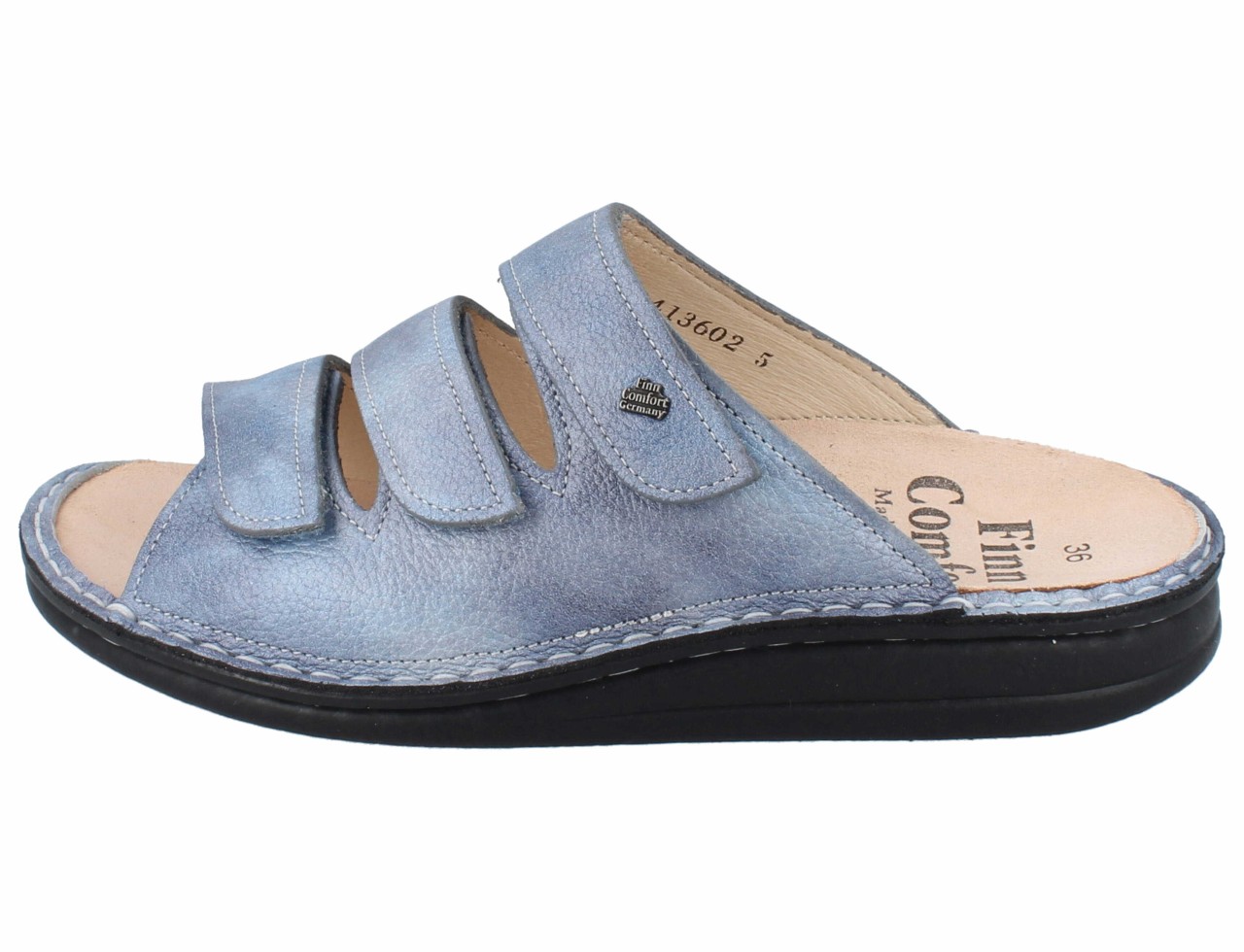 FINN COMFORT Pantoletten blau 02557-705124