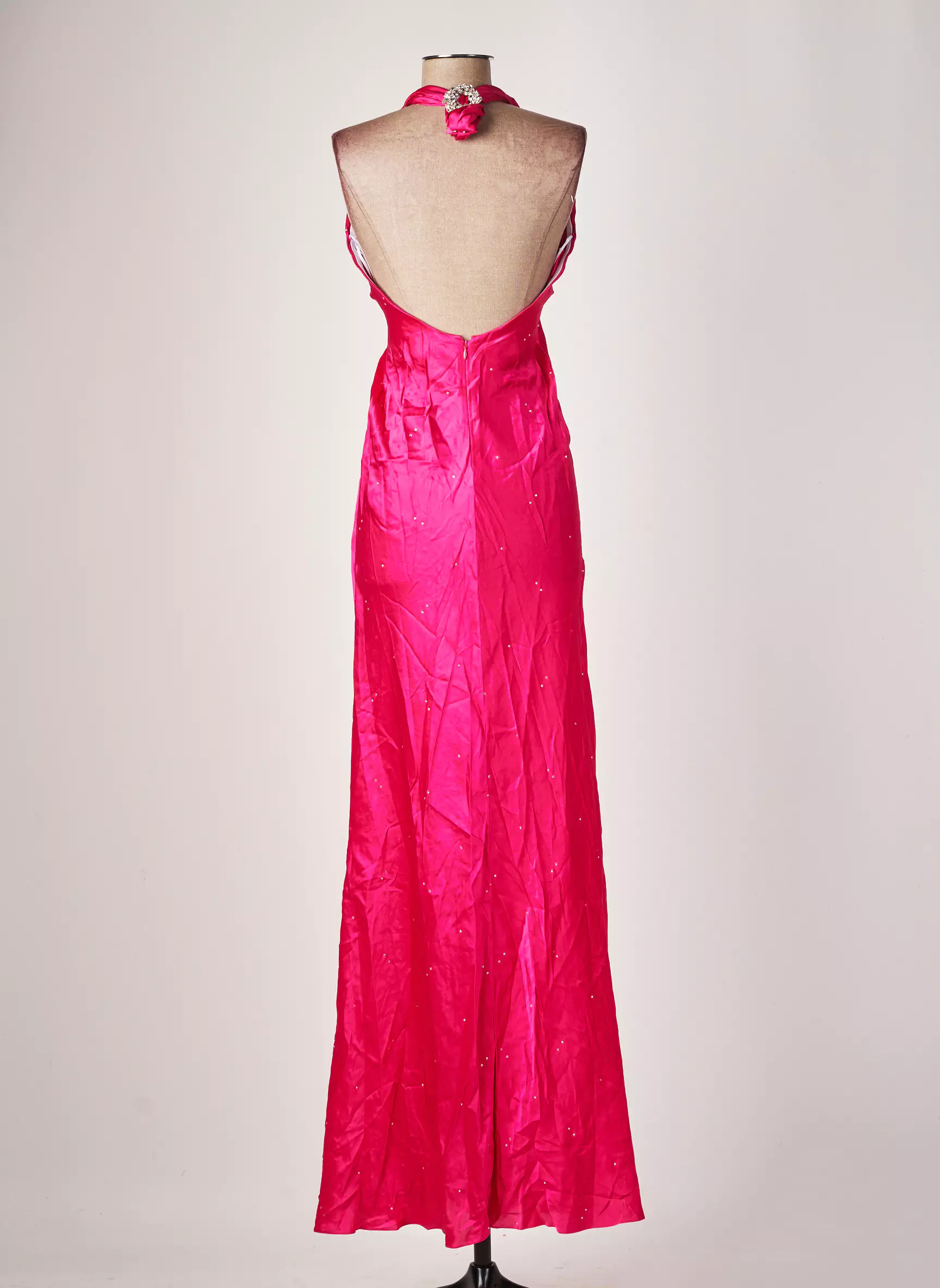Azzaro Robes Longues Femme couleur rose
