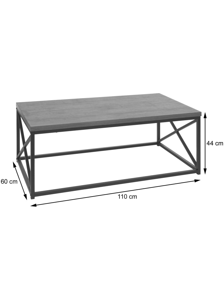 MCW Couchtisch Metall 3D-Struktur günstig kaufen onesize
