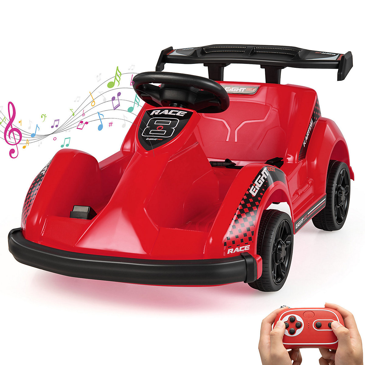 6V Elektro Gokart mit Musik & Fernbedienung Go-Kart