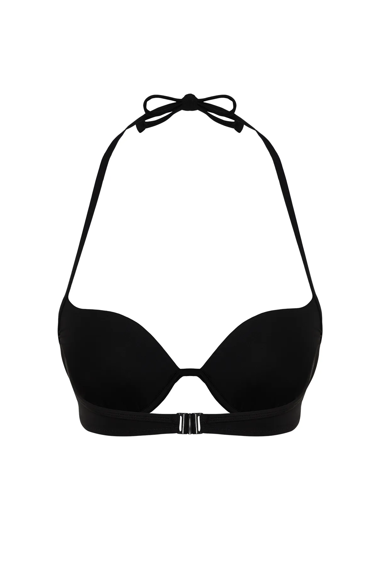 Trendyol Collection  Schwarzes Balconet-Push-Up-Bikinioberteil TBESS24BU00067