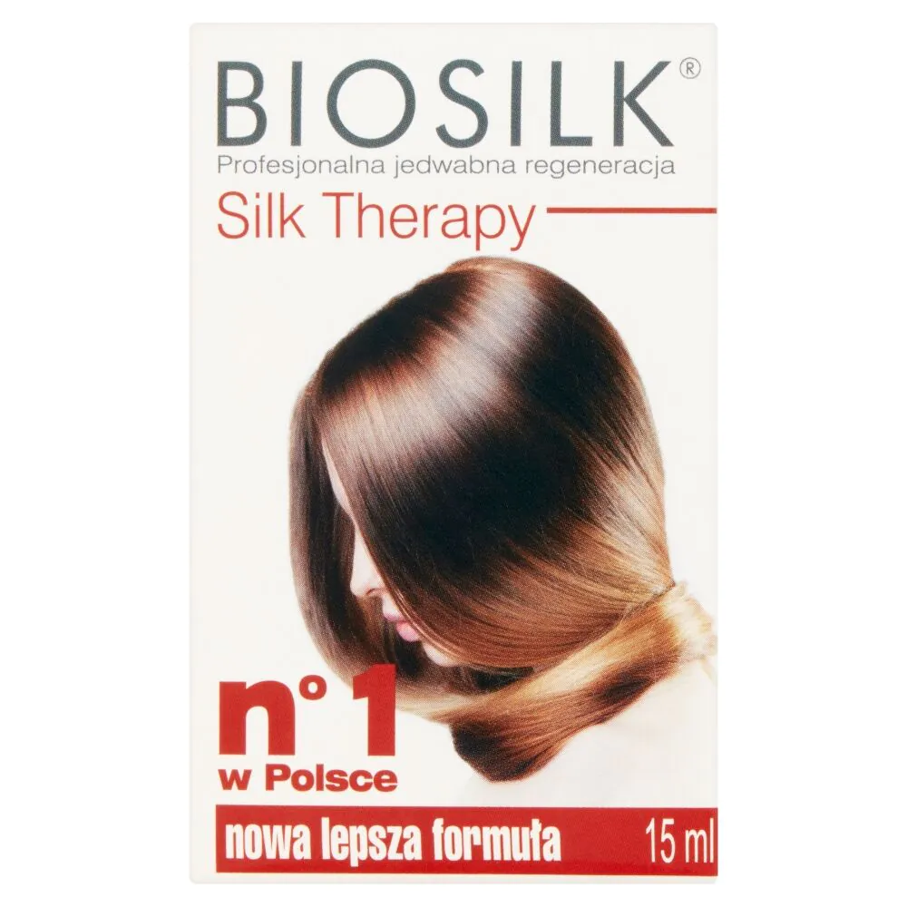 Biosilk Silk Therapy naturlig silke regenererende hår