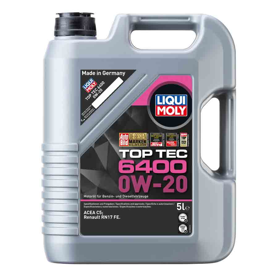 Liqui Moly Top Tec 6400 Motoröl, 0W-20, 5 l - ATU