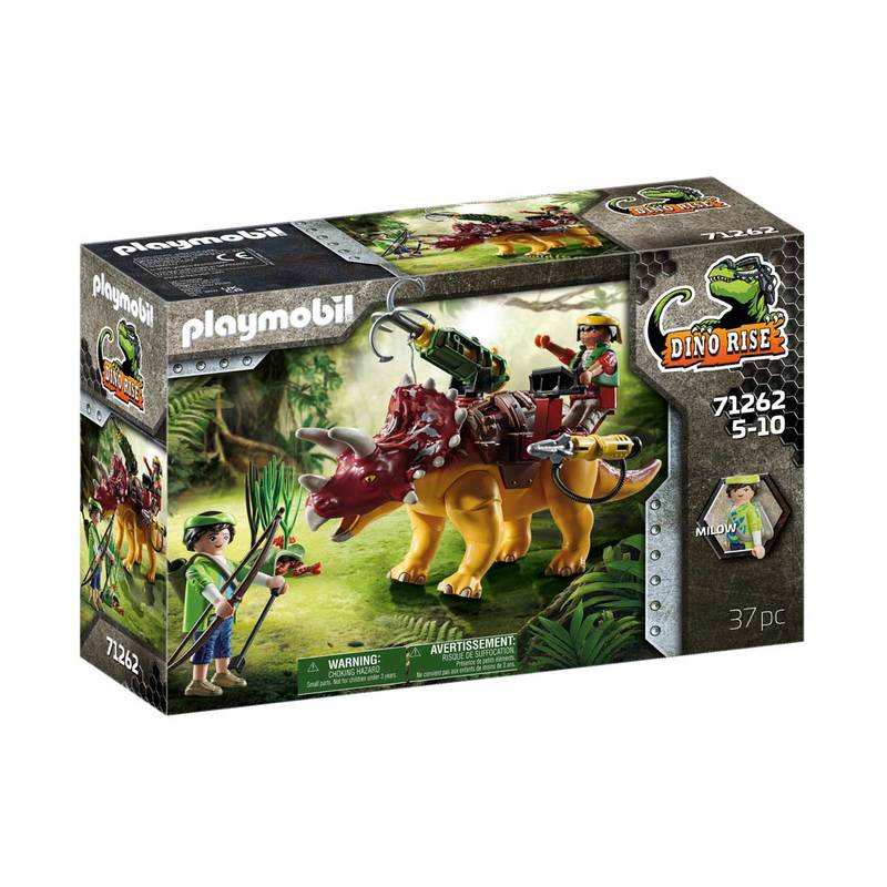 71262 Tricératops et soldats Playmobil Dino Rise