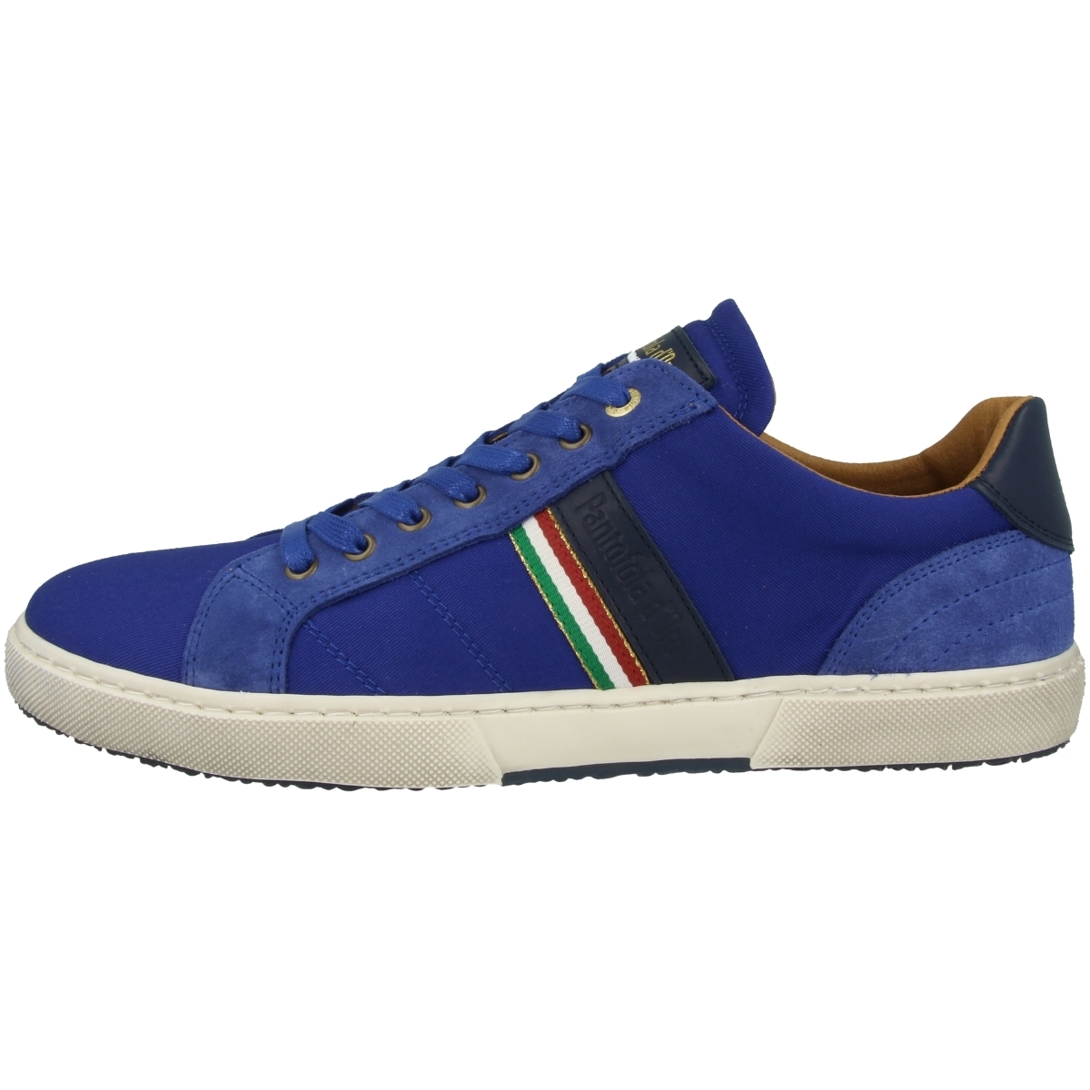 Pantofola d Oro Modena Canvas Uomo Low Sneaker Low blau