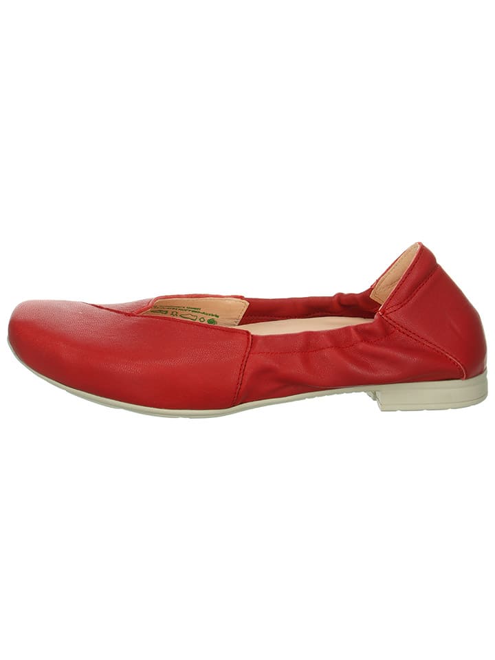 Think! Leder-Ballerinas 