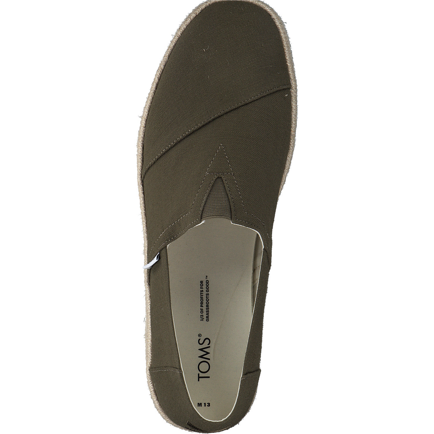 Toms Alp Rope 1001989, Slipper, Damen, khaki