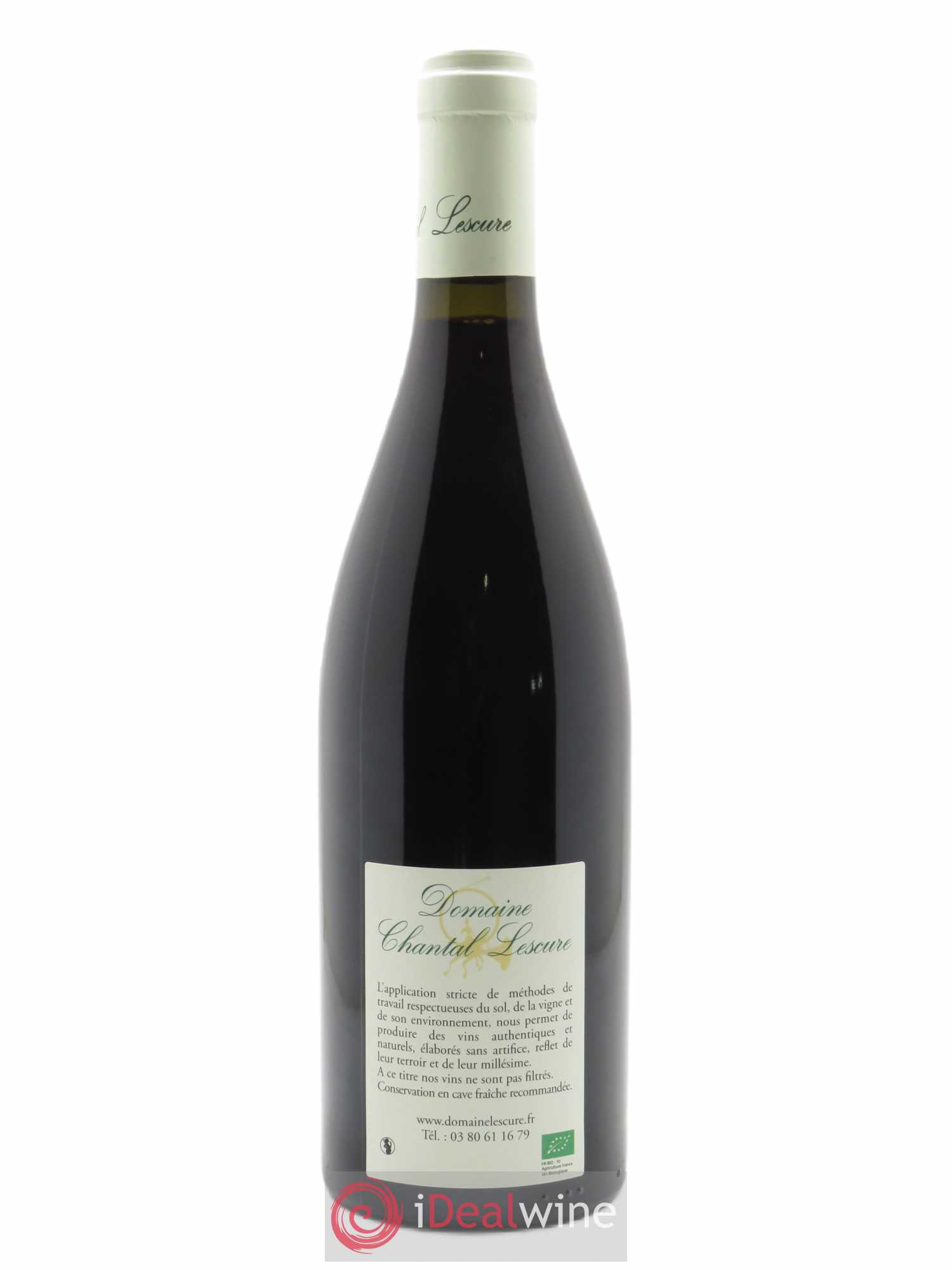 Pommard Les Vaumuriens Chantal Lescure  2019 - Lot de 1 Bouteille