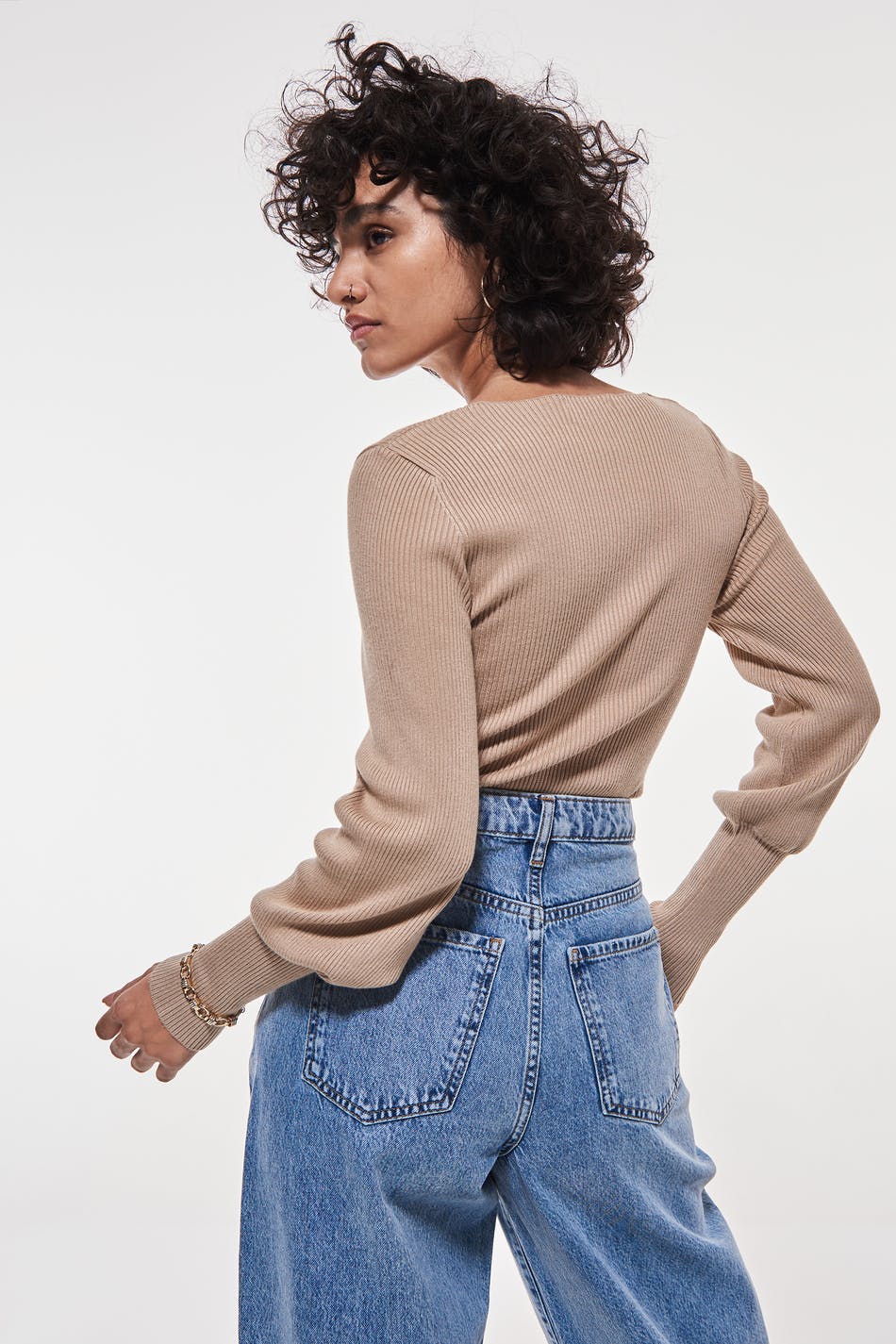 Heidi knitted sweater