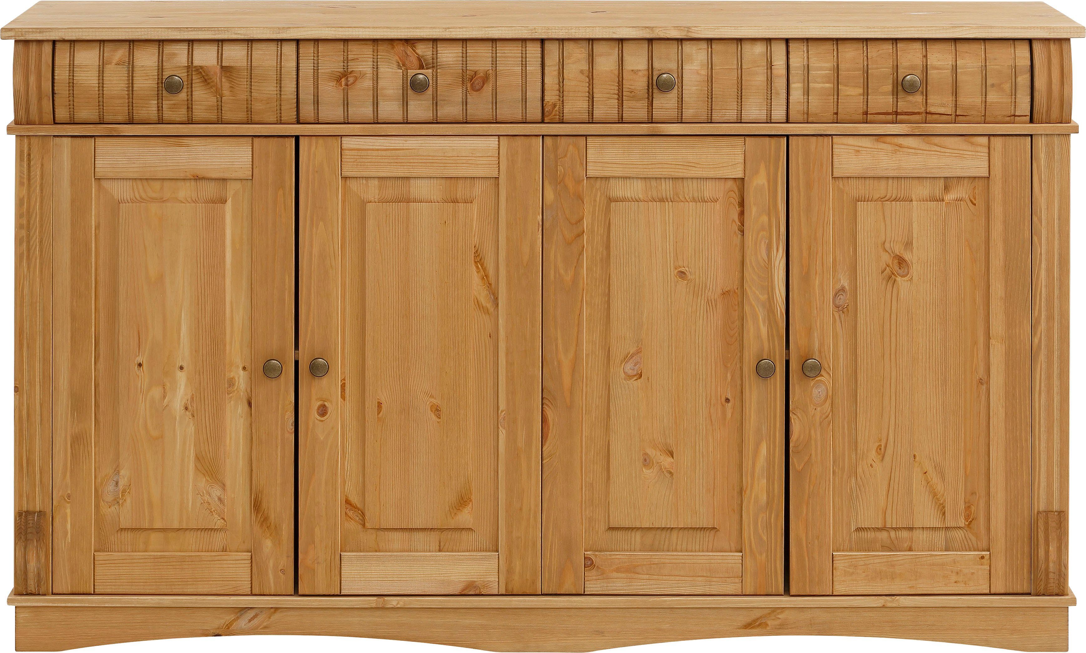 Home affaire Sideboard Teresa, 4-türig, Breite 152 cm