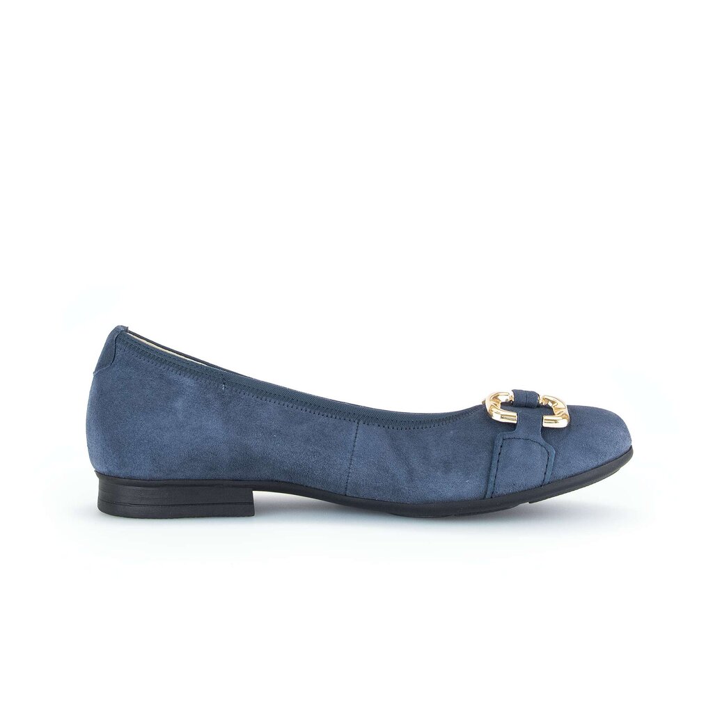 Gabor comfort Eleganter Ballerina blau