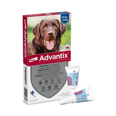 Advantix® 400 Spot-on für Hunde, von 25 bis 40 kg