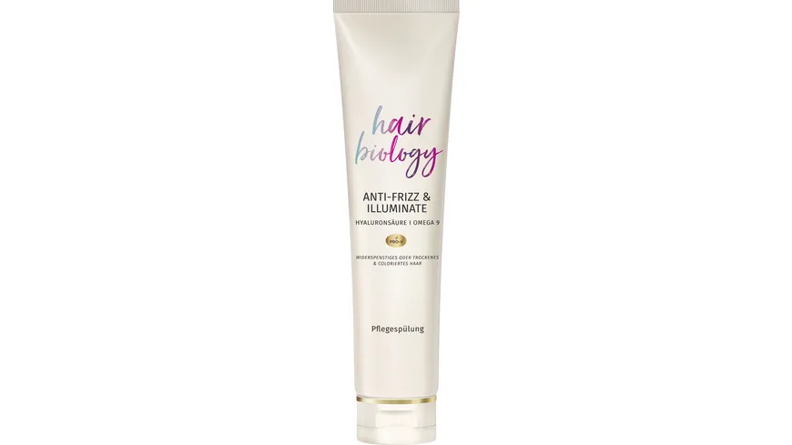HAIR BIOLOGY Pflegespülung Anti-Frizz & Illuminate 160 ml