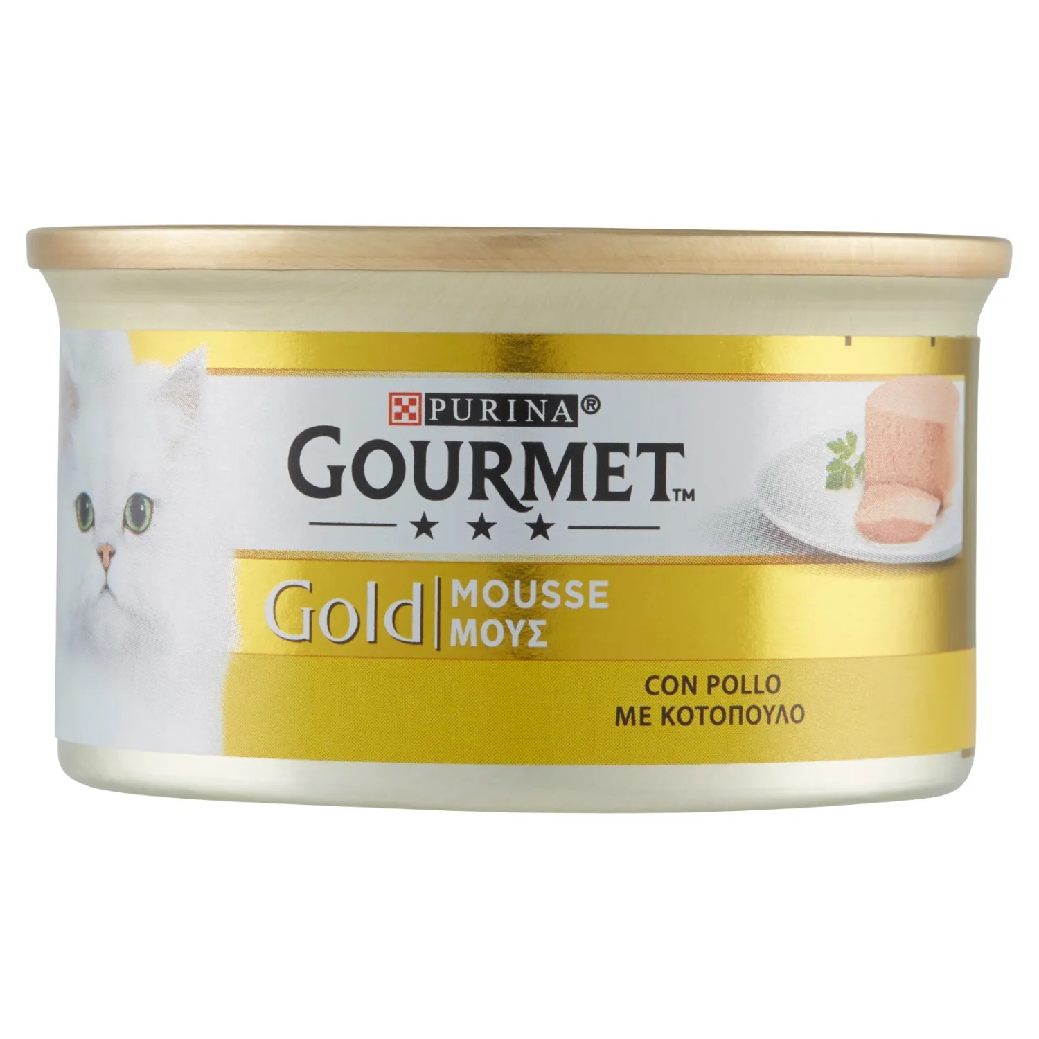 Mousse con pollo lattina 85g