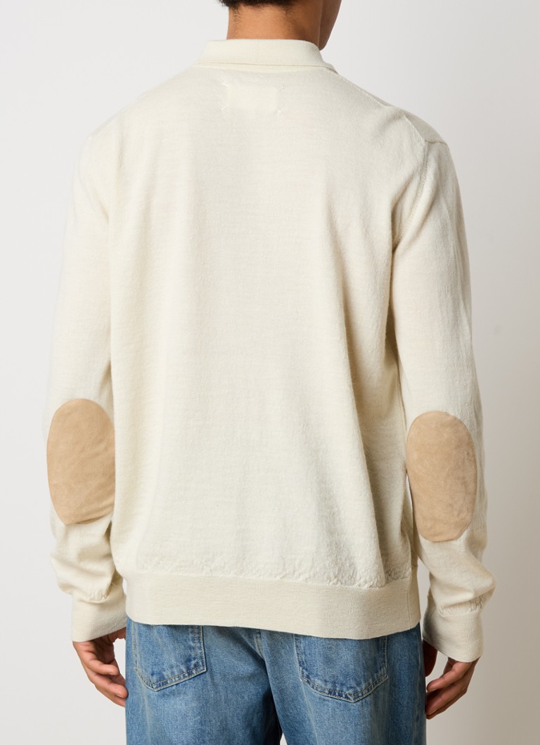 Pulover cu guler înalt din lână fină Maison Margiela