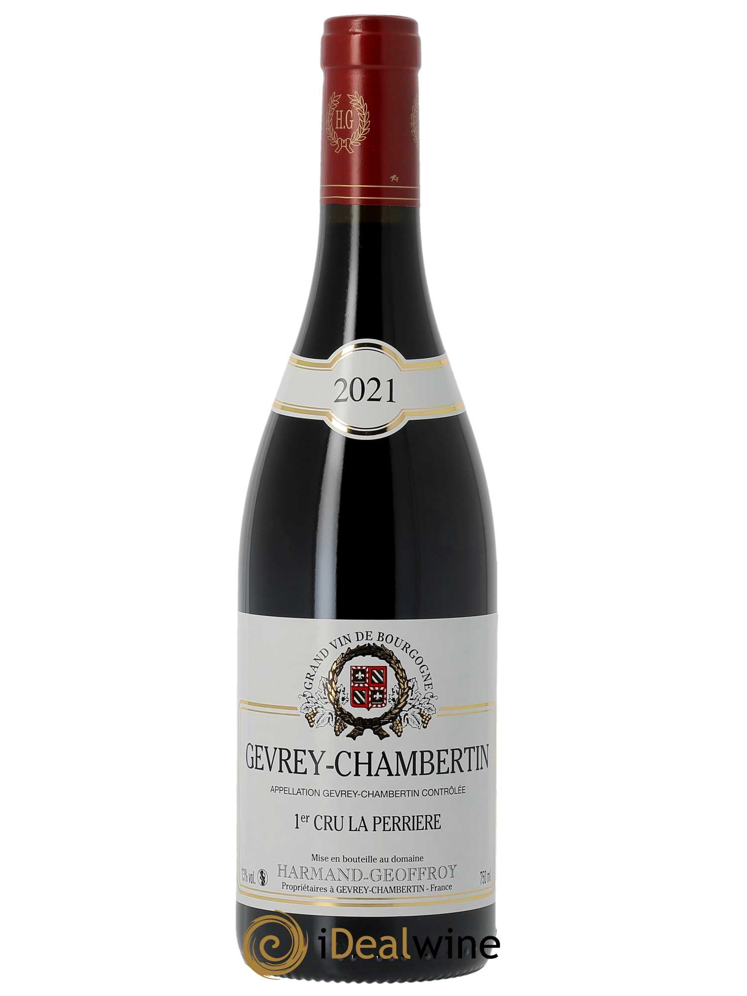 Gevrey-Chambertin 1er Cru La Perrière Harmand-Geoffroy (Domaine)  2021 - Lot de 1 Bouteille