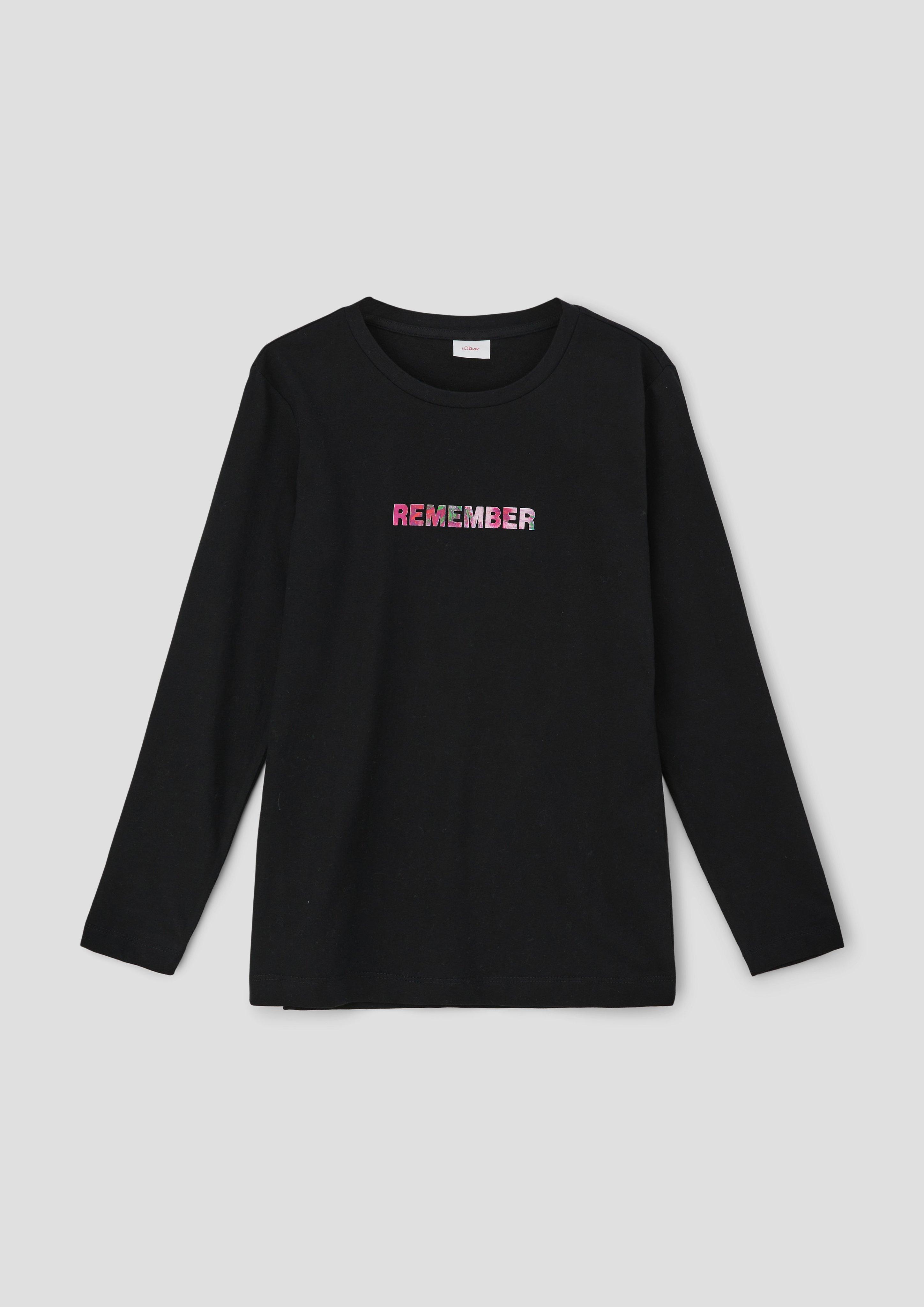 Longsleeve mit Schriftprints  2133768-9999