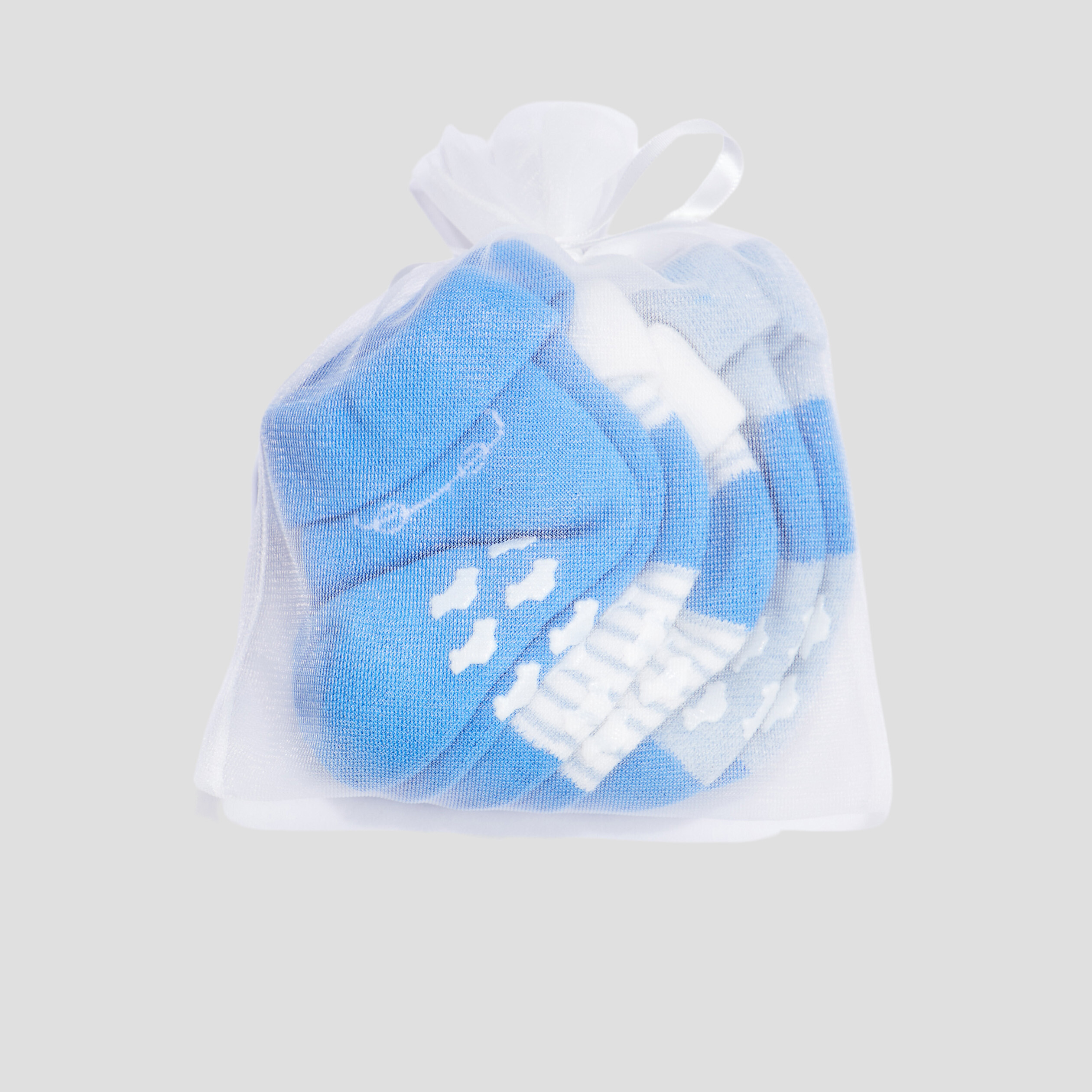 Lot 3 paires chaussettes bleu bébé garçon | La Halle