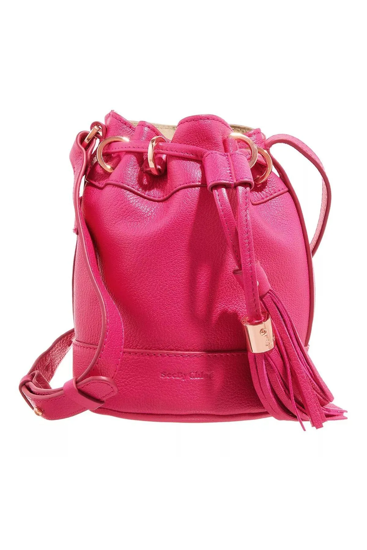 See by Chloé  Kleine Vicki Bucket Bag Magnetrosa
