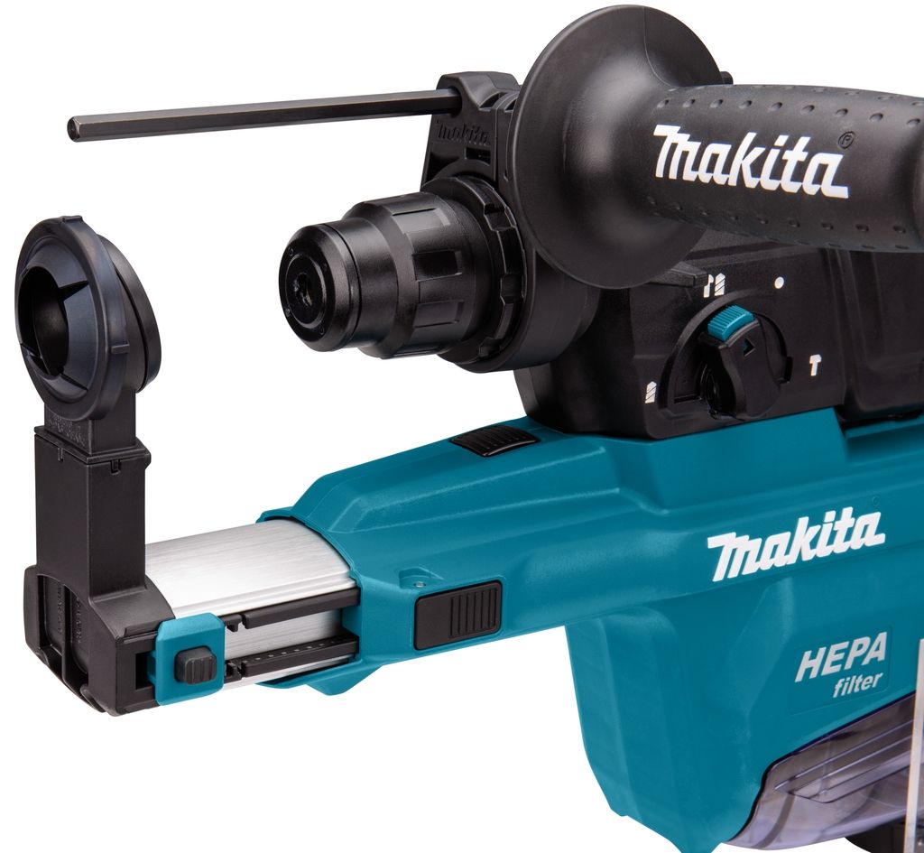 Marteau perforateur combiné Makita HR2652J 800 W 2,4 J avec système d'aspiration des poussières intégré