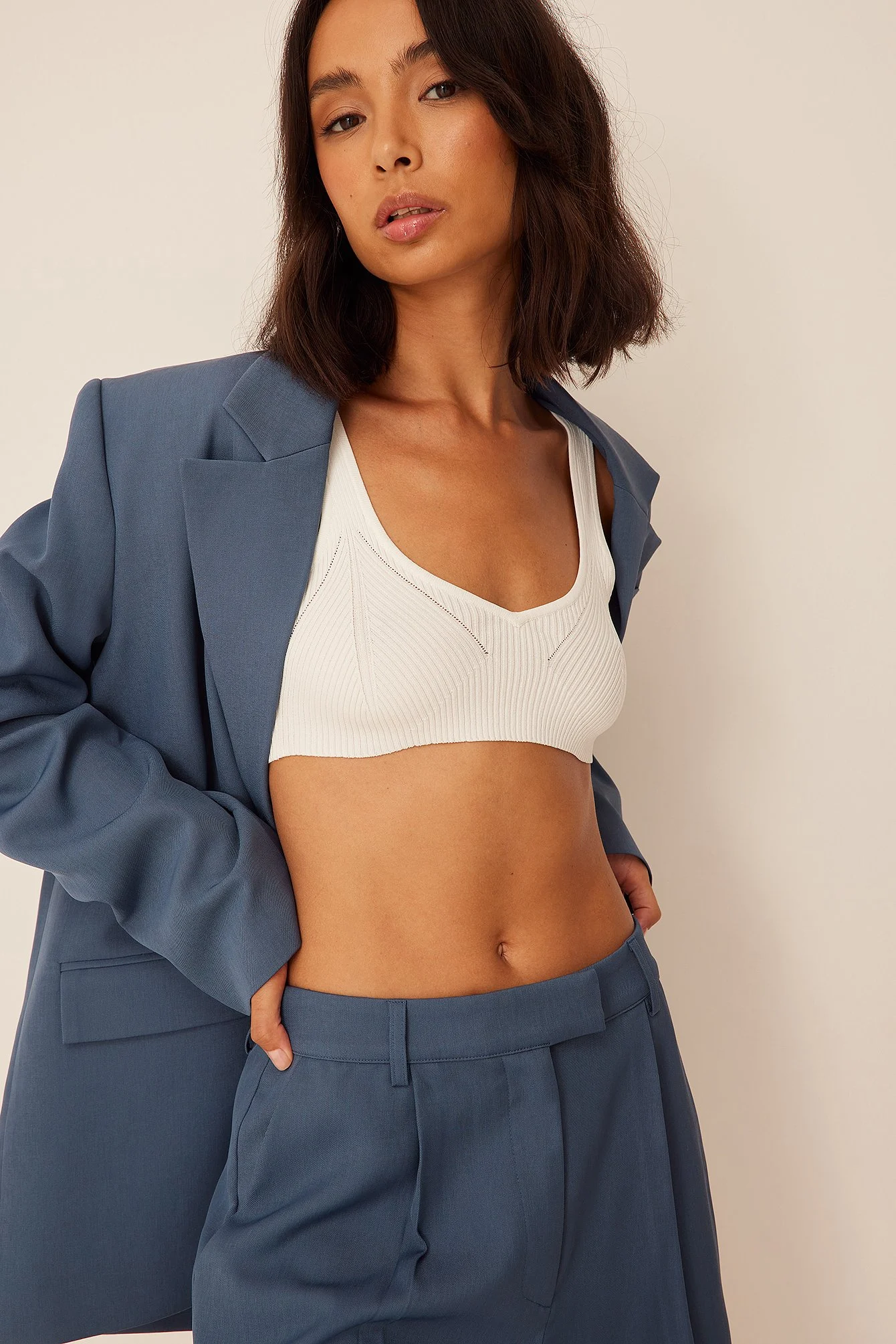 Gestrickter Bralette