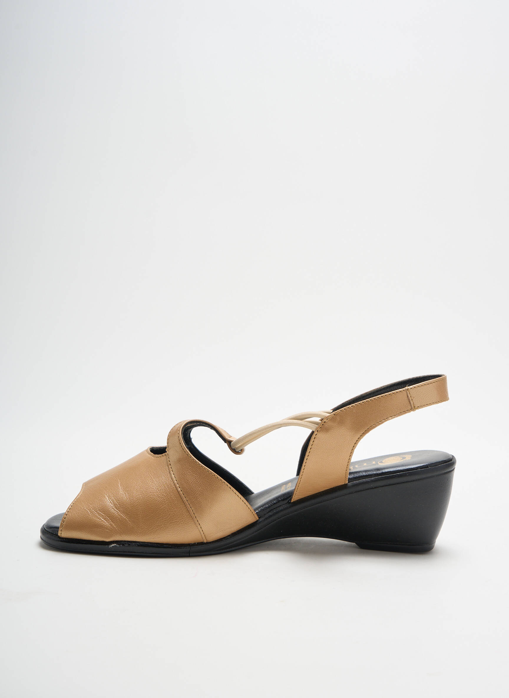 Ombelle Sandales Nu Pieds Femme couleur beige