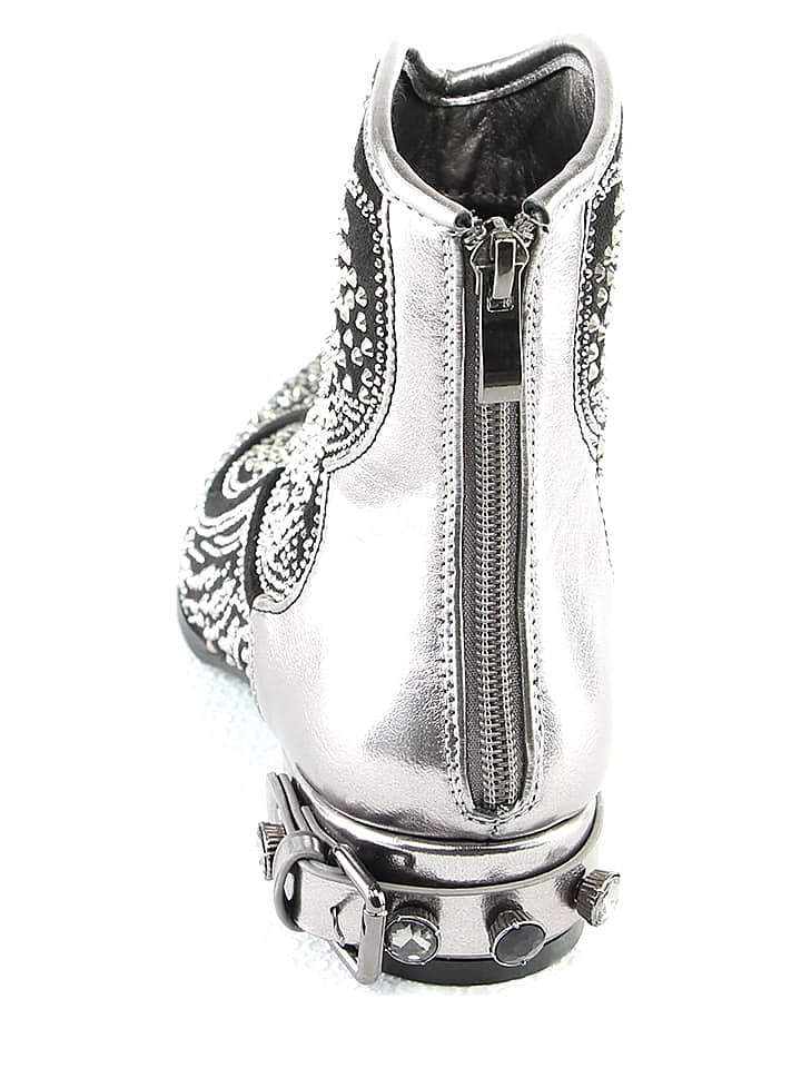 Foreverfolie Boots in Silber günstig kaufen 37