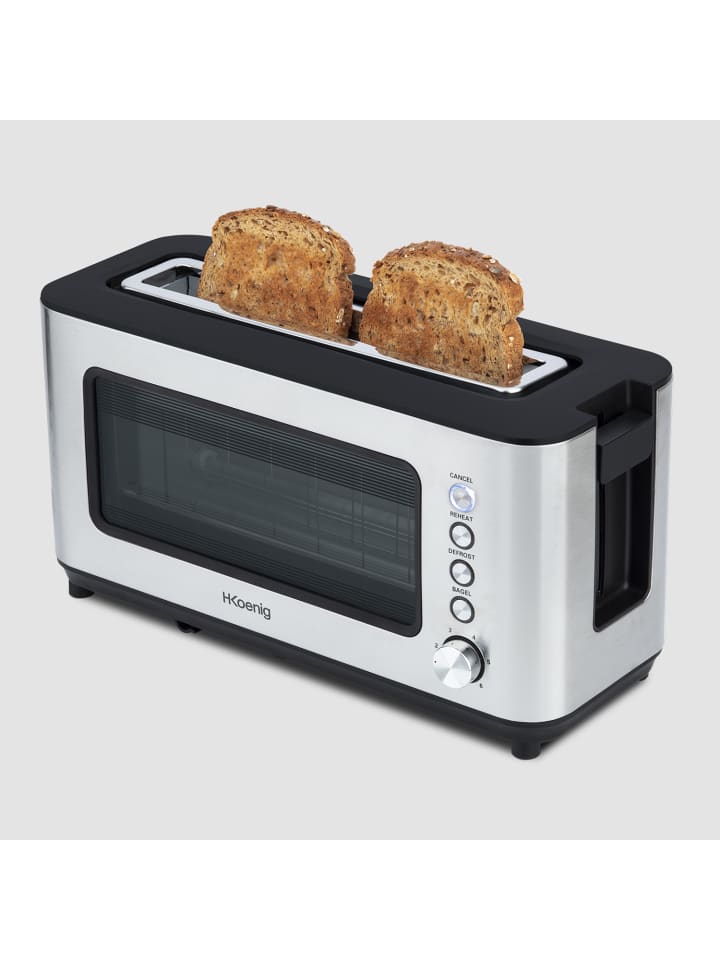 HKoenig Toaster VIEW7 in Silber günstig kaufen onesize