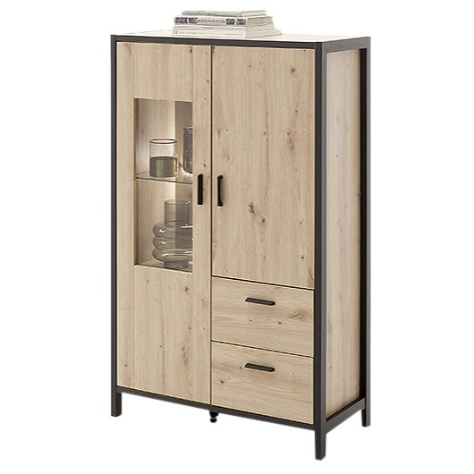 MCA Highboard Algarve 86 x 140 cm