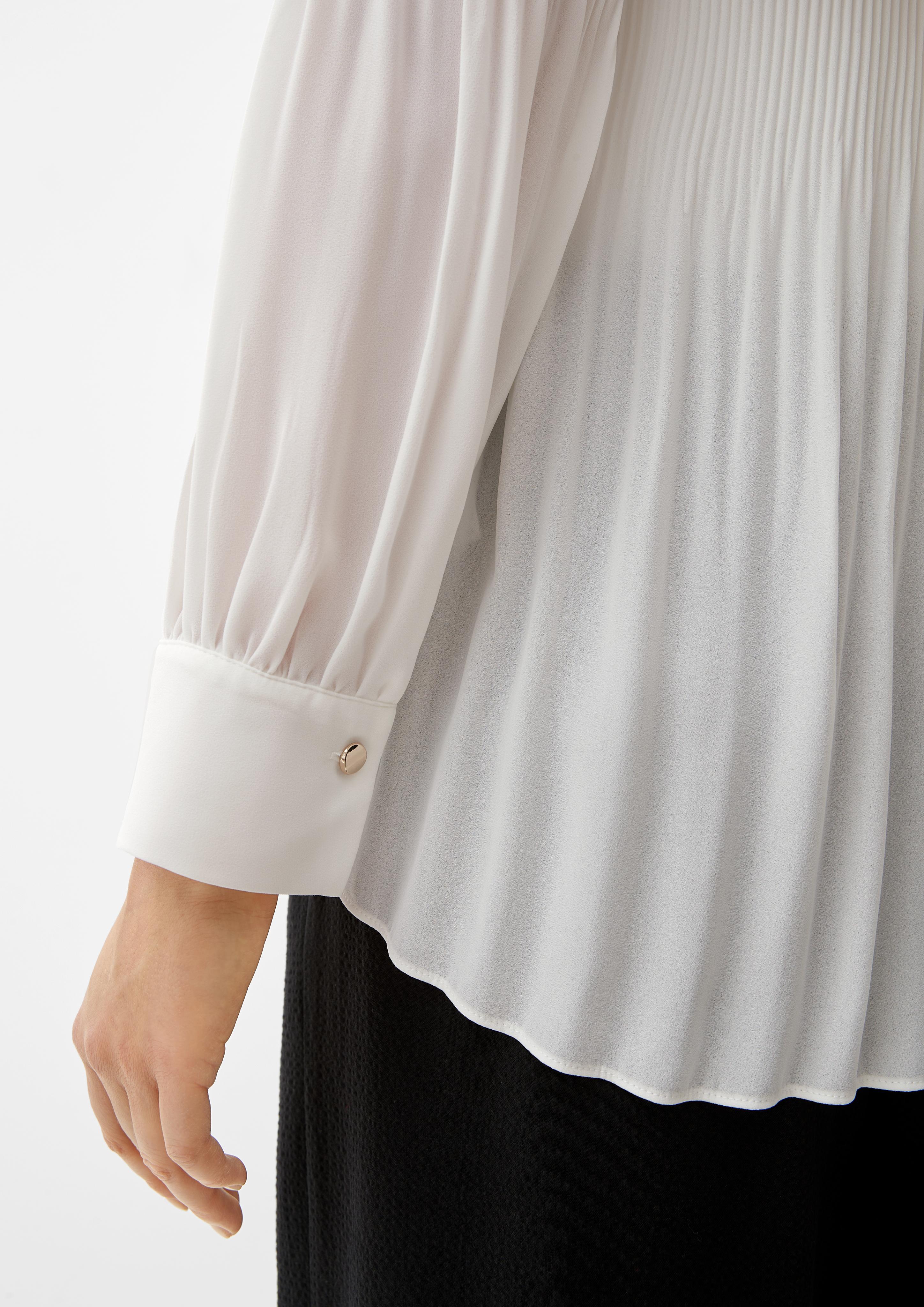 Bluse mit Plissée-Struktur  2121714-0200