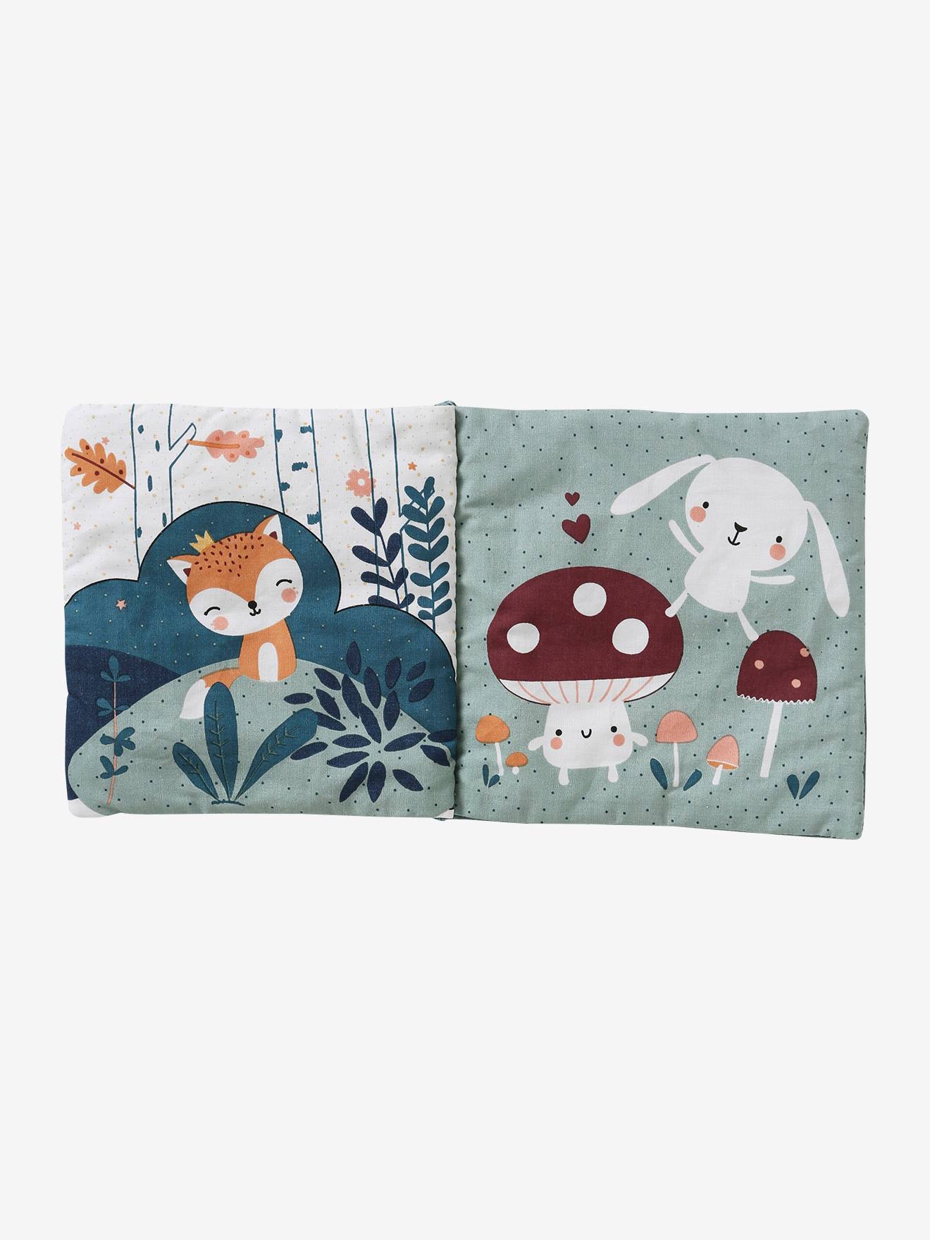 Vertbaudet Baby Geschenk-Set: Schmusetuch, Rassel & Stoffbuch mit Geschenkverpackung - gelb