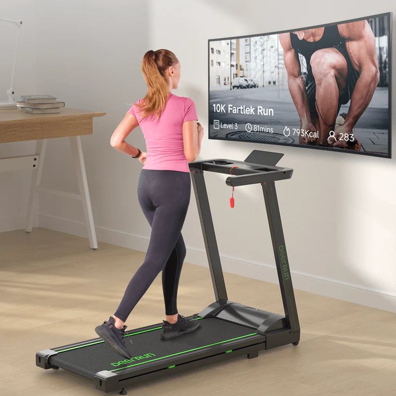 DeerRun A1 Smart Green Foldable Treadmill