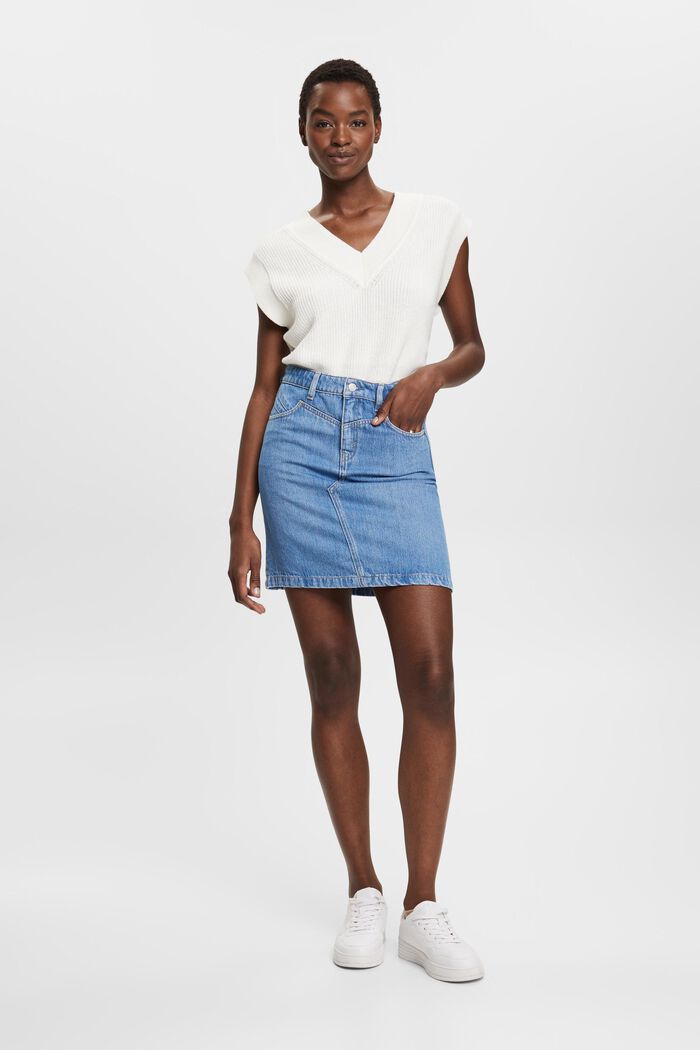 Jeansrock in Minilänge