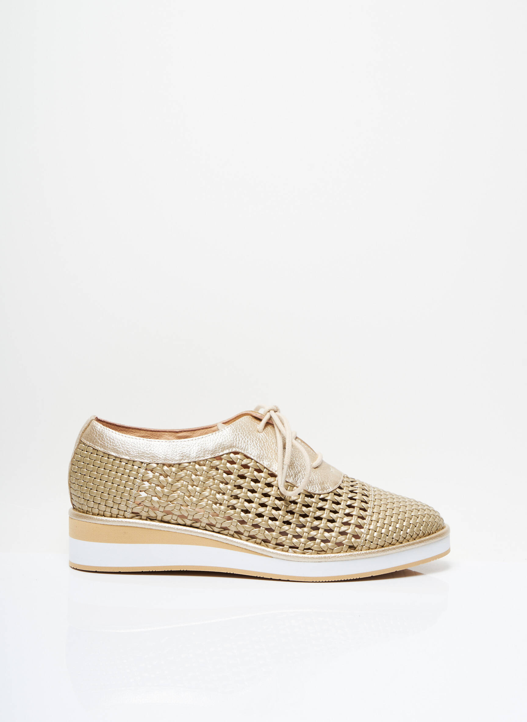 Fugitive By Francesco Rossi Derby Femme couleur beige