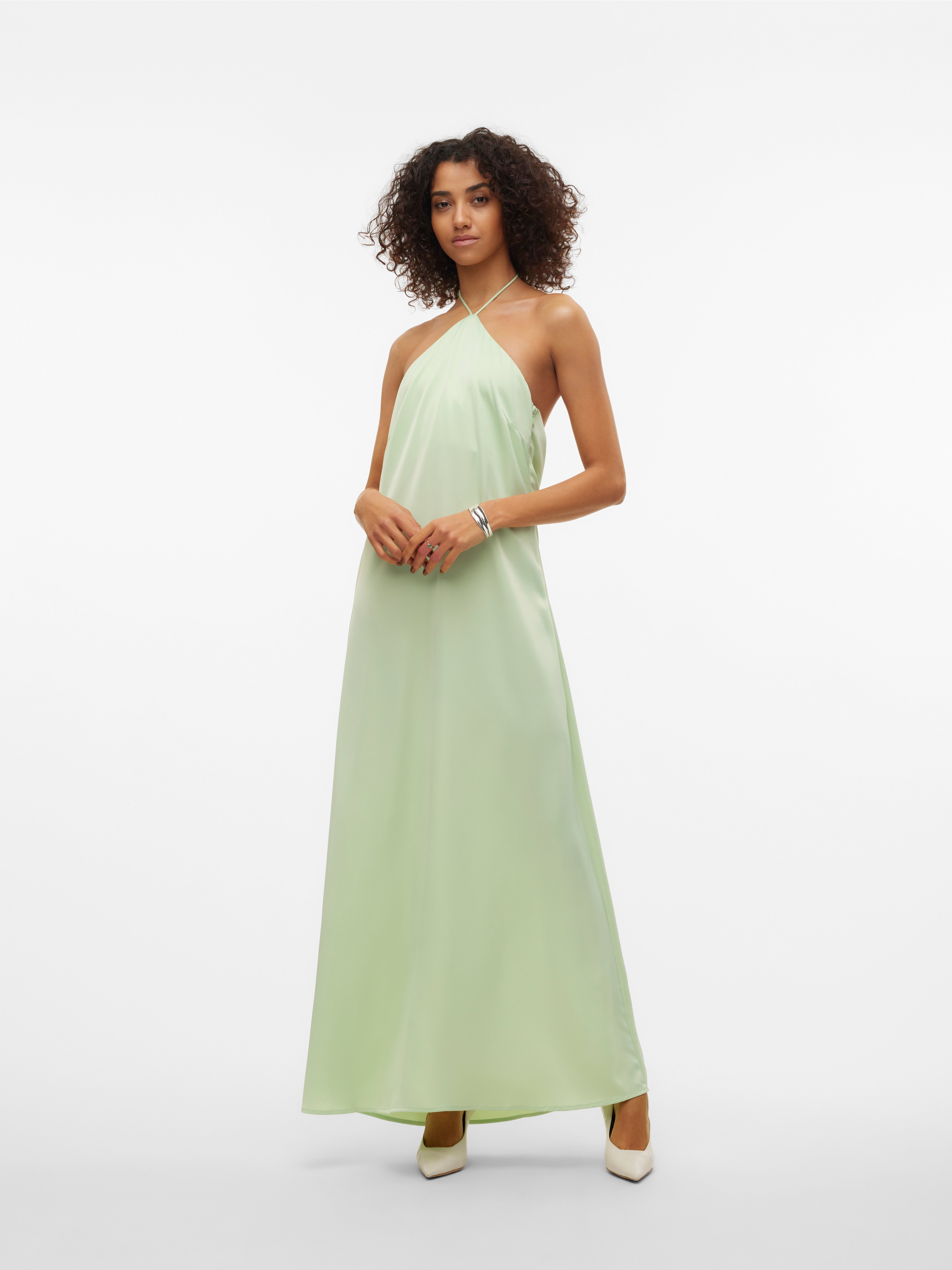 VMMARY Langes Kleid