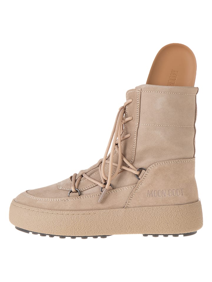 Moon Boot Leder-Winterboots 