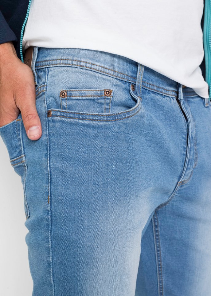Regular Fit Stretch-Jeans, Straight (2er Pack)