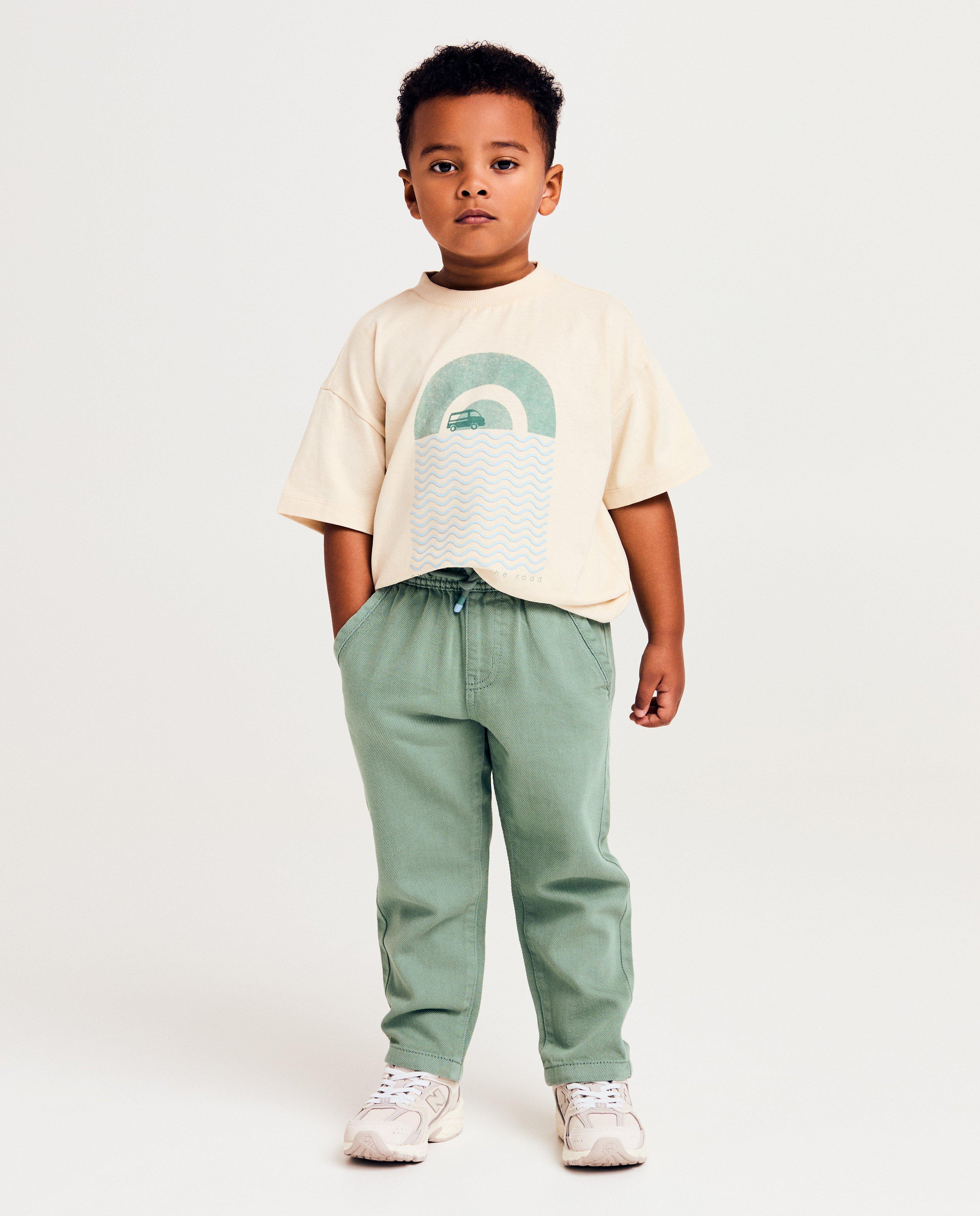 Samson Green byxor, khaki, normal passform