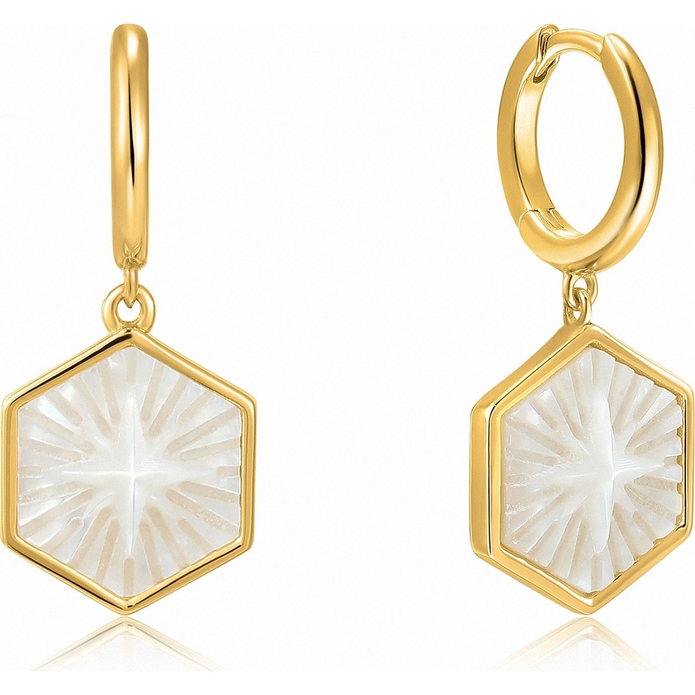 Ania Haie Créoles 925 Argent Boucles d'oreilles