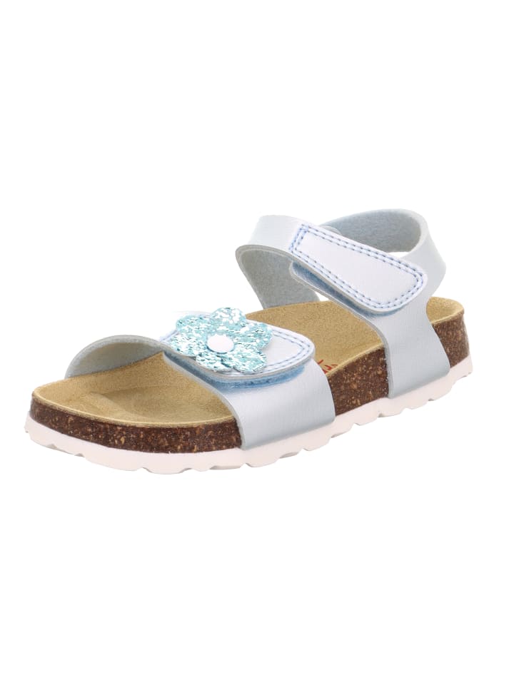 superfit Tieffußbett Sandale FUSSBETTPANTOFFEL in Hellblau günstig kaufen