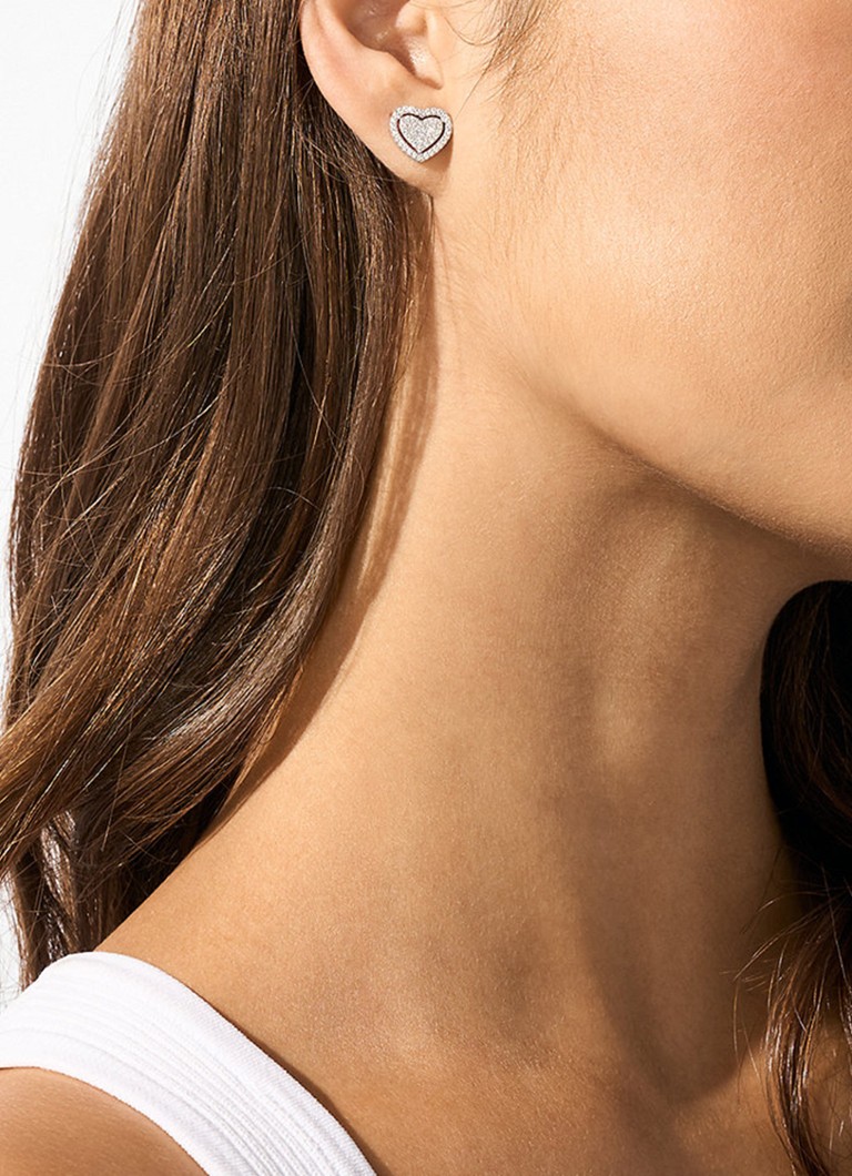 Σκουλαρίκια Michael Kors Premium με γυάλινη πέτρα MKC1750CZ040