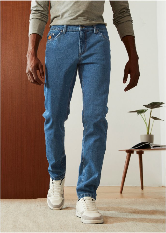 Regular Fit Stretch-Jeans, Tapered