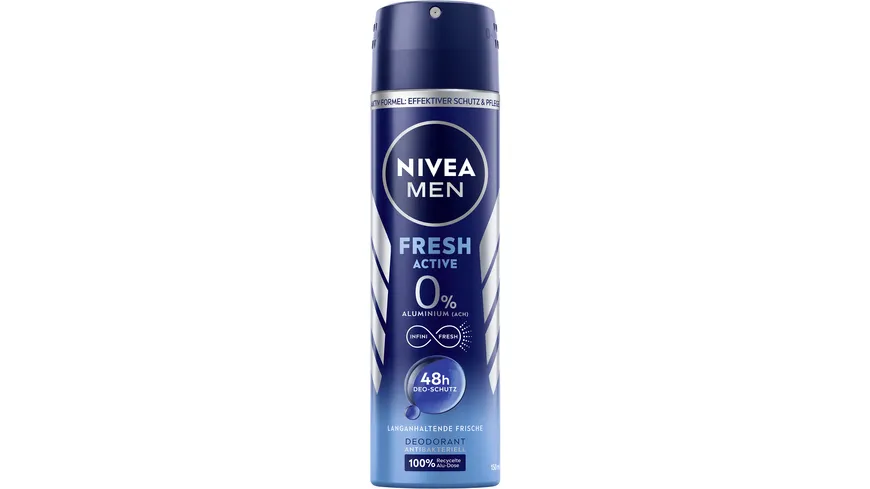 NIVEA MEN Deo Spray Fresh Active 150 ml